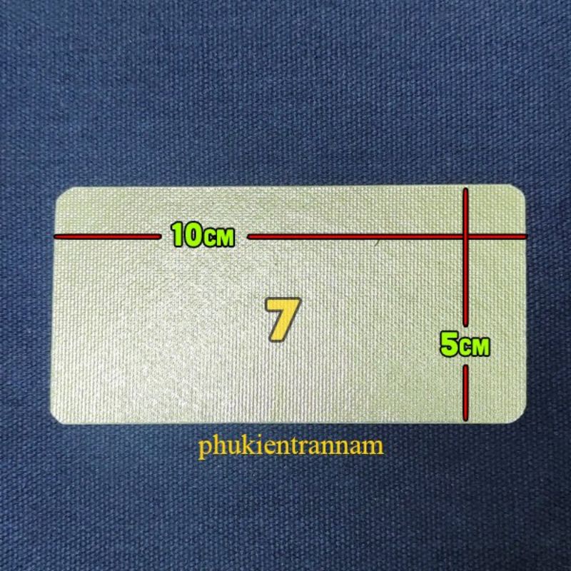 (Mẫu 7) Phụ kiện Tấm chắn sóng lò vi sóng chung nhiều hãng - Bản dày chất lượng