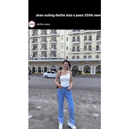 Quần jean xuông dotiieee
