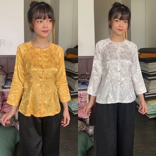 Đồ lam đi chùa đồ bà ba áo lẻ