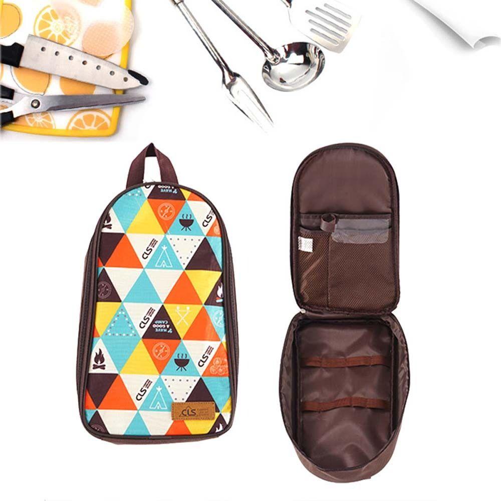 LLOYD Bộ Dụng Cụ Ăn Uống Tiện Dụng ​Túi Đựng Dụng Cụ Nấu Ăn Cắm Trại Tiện Lợi