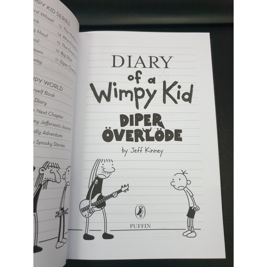 Sách Ngoại văn: Diary Of A Wimpy Kid: Diper Överlöde (Book 17)