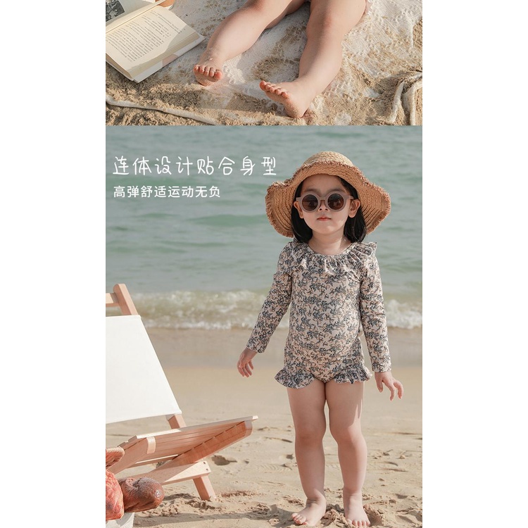 Bộ Đồ Bơi Một Mảnh Họa Tiết Hoạt Hình Dễ Thương Thời Trang Mùa Hè 2022 Cho Bé Gái