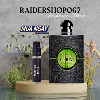 Nước hoa 𝐘𝐒𝐋 Black Opium Illicit Green - 10ml