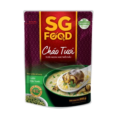 Cháo Tươi SG Food 240g Nhiều Vị Cho Bé Từ 12m+ - Date 07/2023