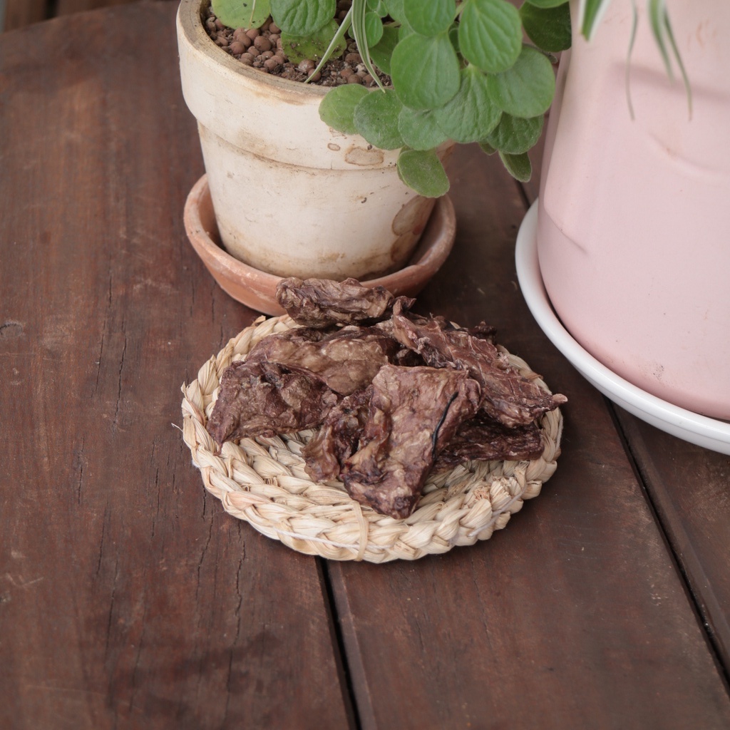 Phổi Bò Sấy Khô TODKI cho chó mèo - snack, treats thú cưng nhà làm