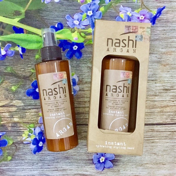 Xịt dưỡng xả khô làm phồng tóc NASHI ARGAN HYDRATING STYLING MASK LEAVE IN 150ml