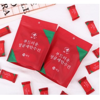 Khăn giấy nén Hàn Quốc loại dày mịn, khăn giấy nén đa năng, viên khăn du lich dạng nén dùng 1 lần
