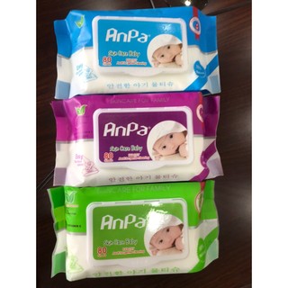 Khăn ướt anpa 80g - hàng chính hãng
