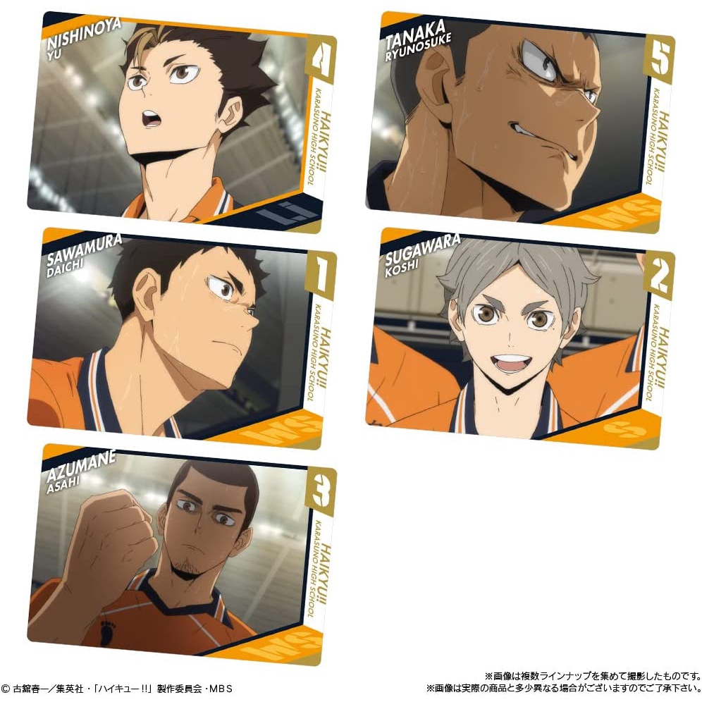 Gói Thẻ Nhân Phẩm Haikyuu!! Wafer 2