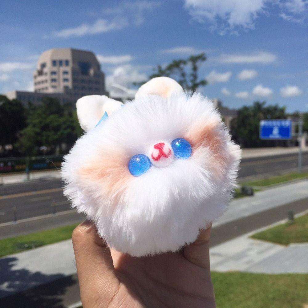 Móc Khóa Hình Thỏ Nhồi Bông Dễ Thương