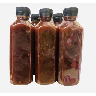 Nước sốt bò trộn bánh tráng chai 300ml, handmade
