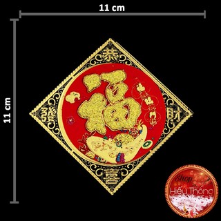 Decal trang trí tết