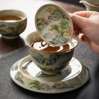Chén khải, ,chén khải men rạn