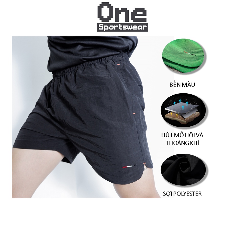 Quần thể thao nam vải nilong bền màu nhanh khô ống quần thiết kế tạo cảm giác chân thon gọn hơn