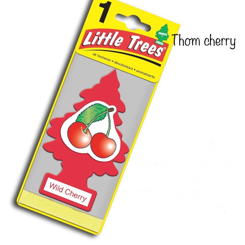 Lá thơm Little trees treo xe ô tô, lá thông thơm khử mùi ô tô phòng ngủ tủ quần áo | BigBuy360 - bigbuy360.vn