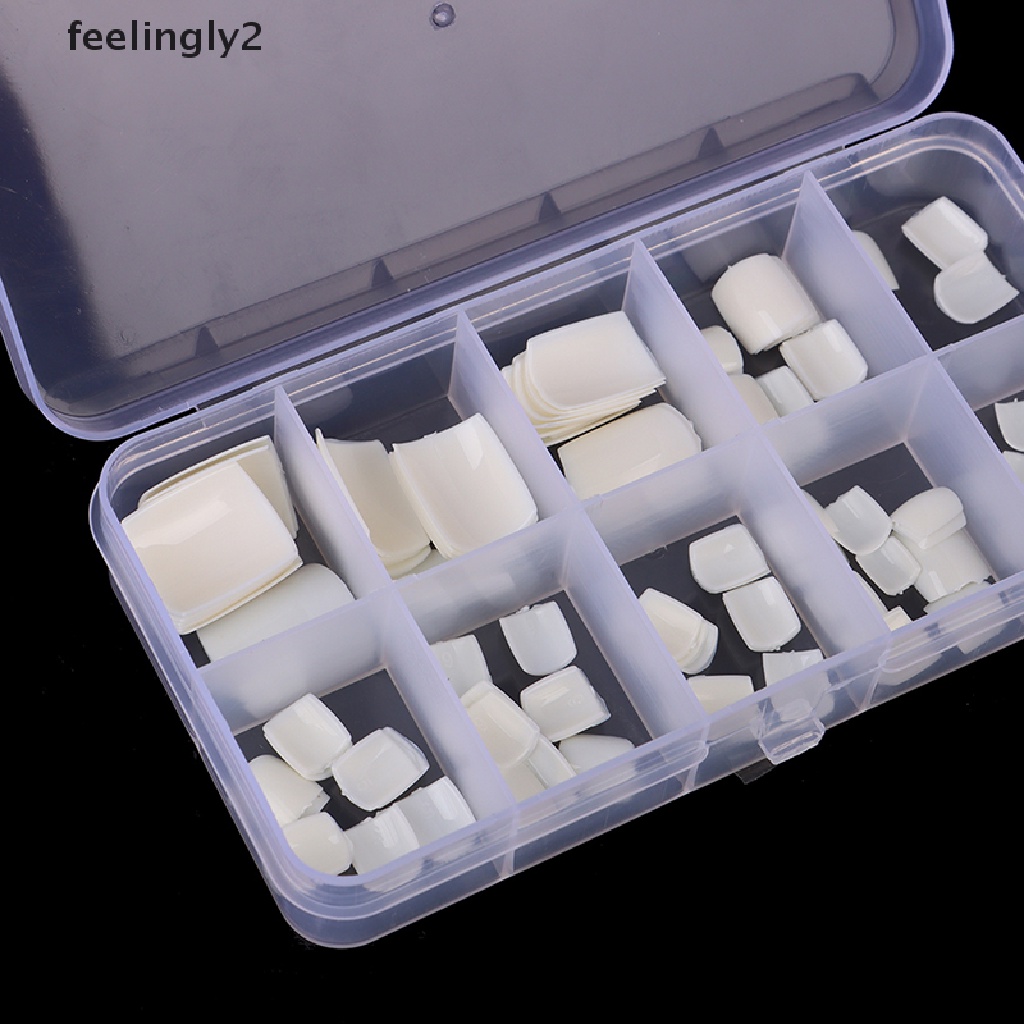 Set 100 Móng Chân Giả Trang Trí Nghệ Thuật