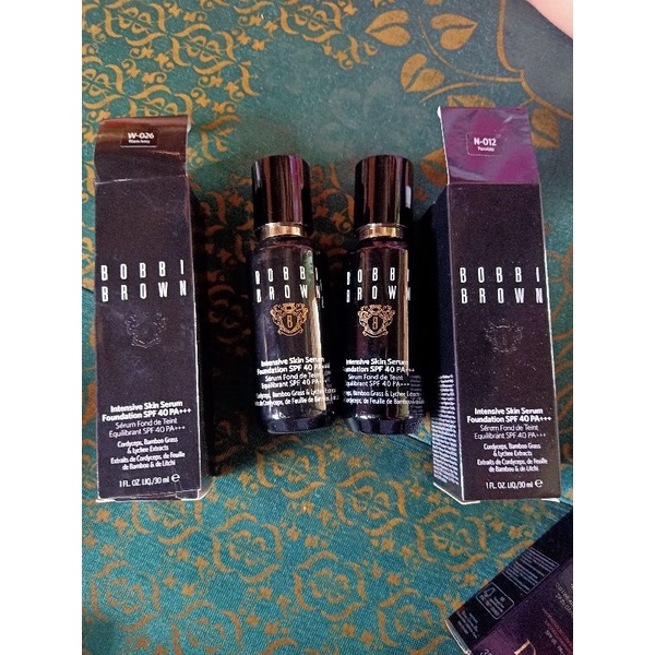 Kem nền serum Bobbi brown dành cho da khô và da dầu mướt mịn bền tông