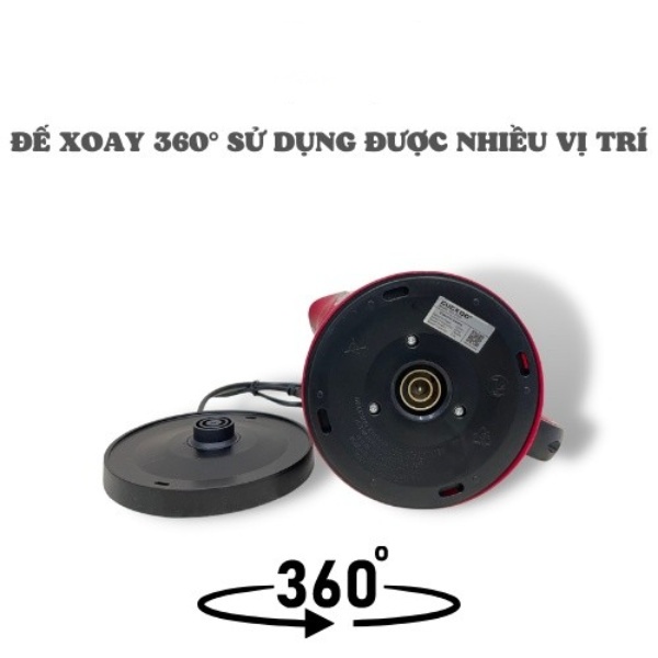 Ấm Siêu Tốc CooKu GD-ST19 - Ấm Đun Nước Siêu Tốc - Dung Tích 2.5L - 1500W ( SP41232192)