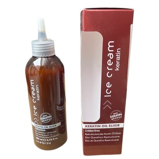 Tinh chất phục hồi tóc hư nát Inebrya Keratin Elixir Oil 200ml T