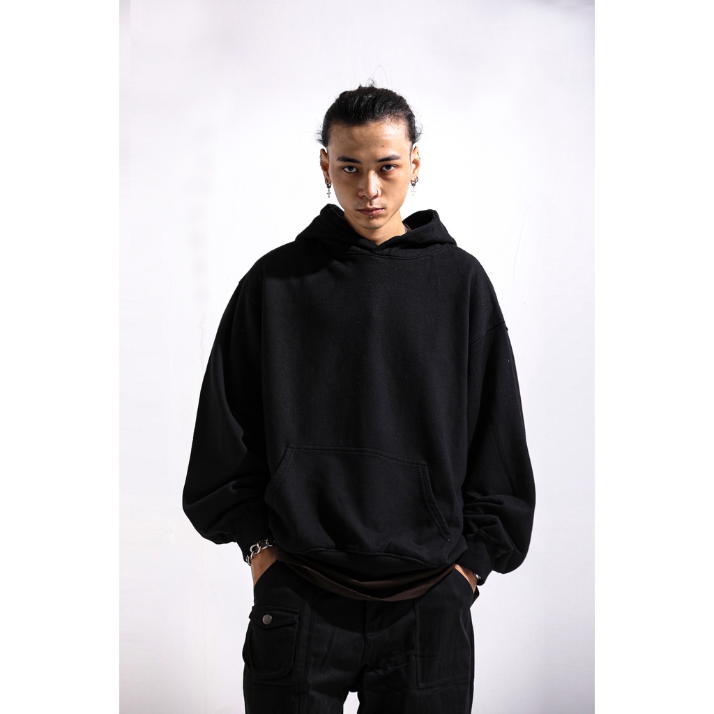 Áo Hoodie Young Green Hood Basic