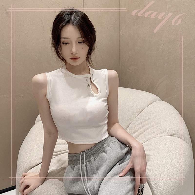 Áo Croptop Sát Nách Thiết Kế Hợp Thời Trang Cho Nữ