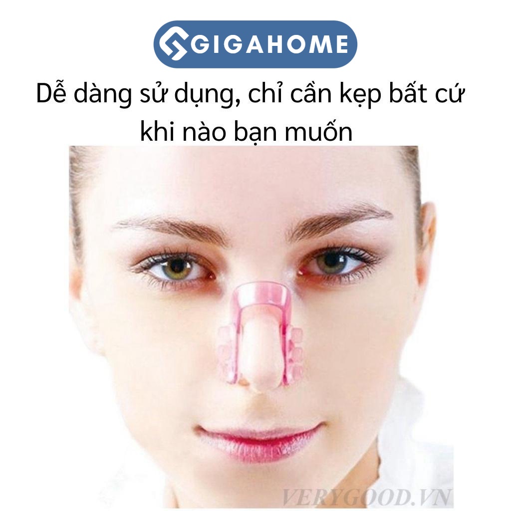 Dụng Cụ Kẹp Hỗ Trợ Nâng Sống Mũi GIGAHOME Tự Nhiên, An Toàn 4827