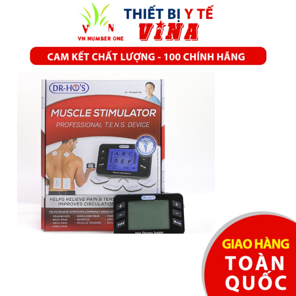 Máy Massage Dr. Ho'S Mẫu Mới Màn Hình LCD 6 Chế Độ
