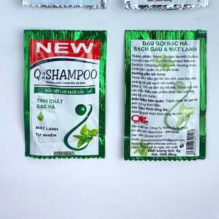 1 thùng 1440 gói dầu gội cho khách sạn, nhà nghỉ giá rẻ Dầu gội Q2