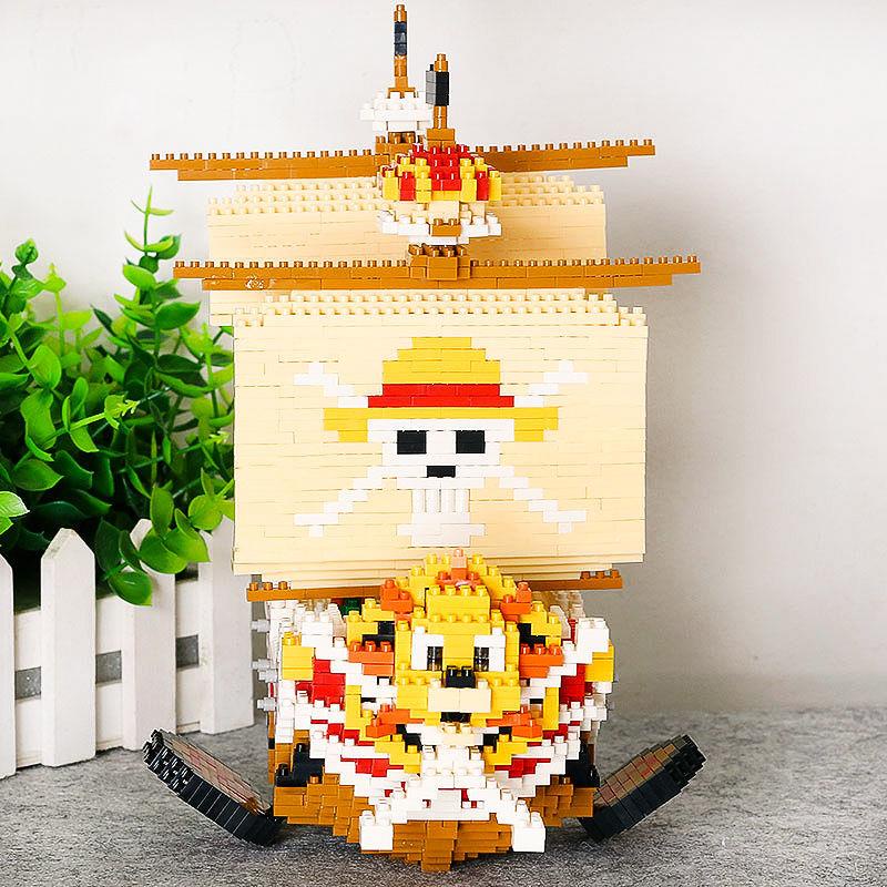 Lego One Pice đồ chơi lắp ráp mô hình tàu hải tặc Thousand Sunny cỡ lớn lego 3d ANDATOY AD1166