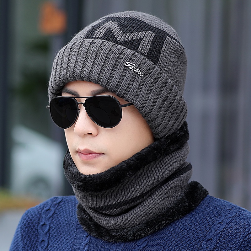Nón Len Trùm Tai Giữ Ấm Mùa Đông Cho Nam