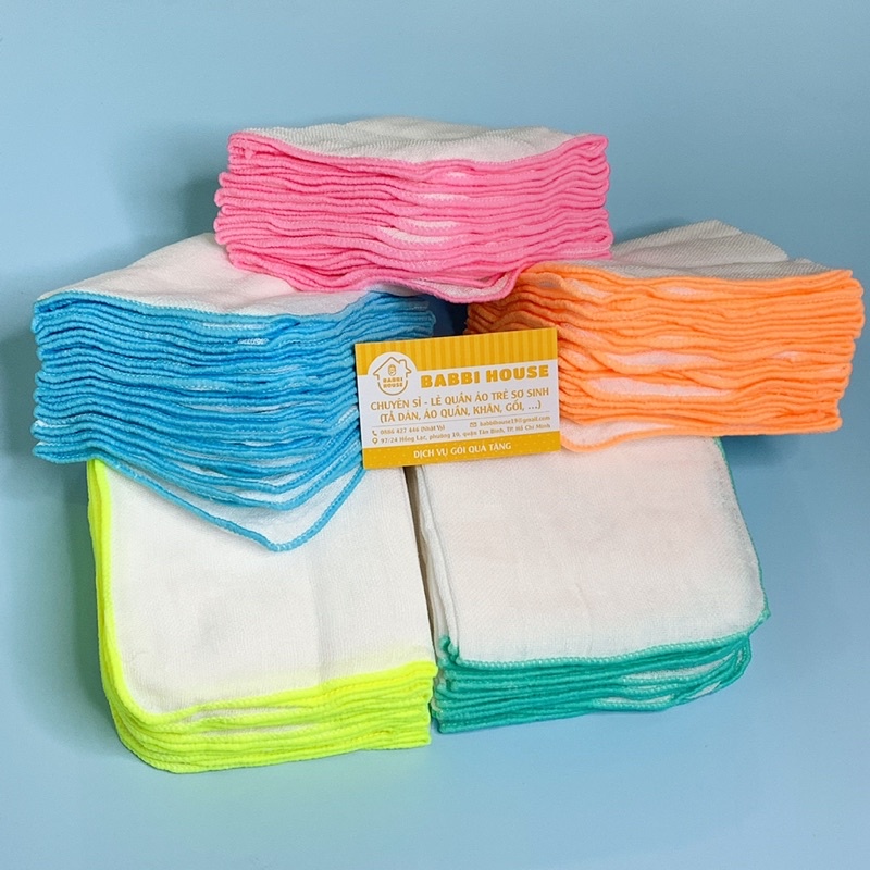 KHĂN XÔ SỮA CHO BÉ SƠ SINH (SIZE NHỎ)