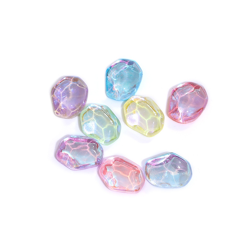 Phụ Kiện Trang Trí Điện Thoại Hình Cực Quang Mocha 10pcs