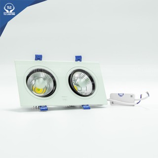 Đèn âm trần đôi cob 14w tlc lighting