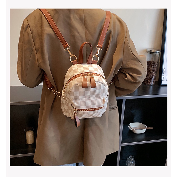 Ba Lô JASMIN NOIR Vải Canvas Thiết Kế Đơn Giản Thời Trang Xinh Xắn Cho Nữ