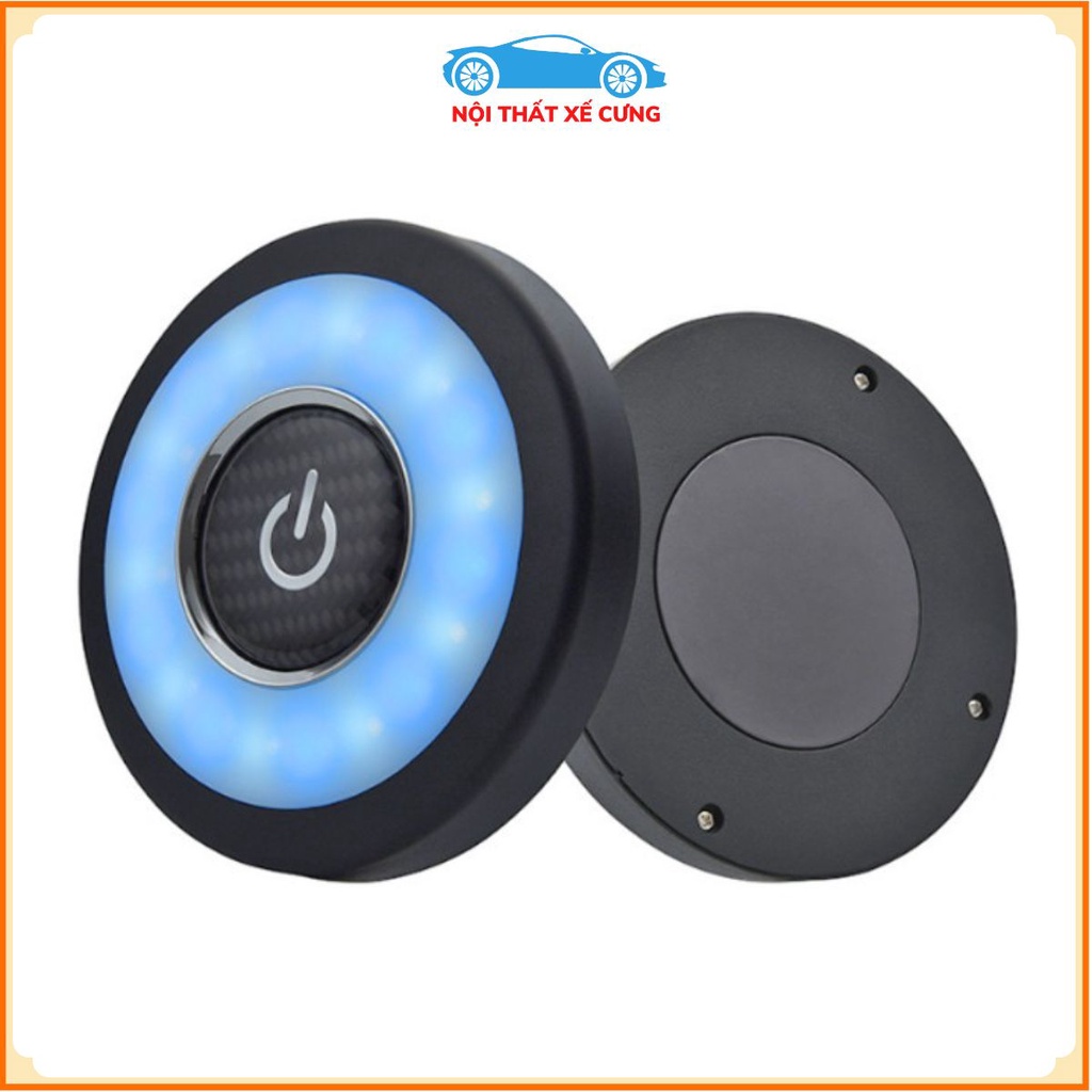 Đèn led đa năng gắn trần nhà phòng khách, bếp, ô tô, gia đình - Biến đổi 3 màu: Xanh, trắng, vàng - Nội Thất Xế Cưng