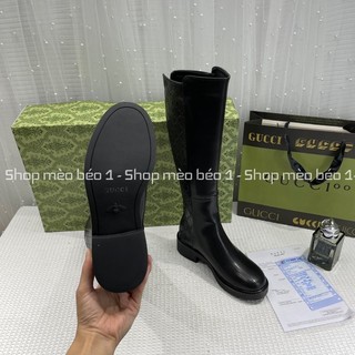 Bốt boot gc sole vân chìm mũi tròn gót thấp fullbox
