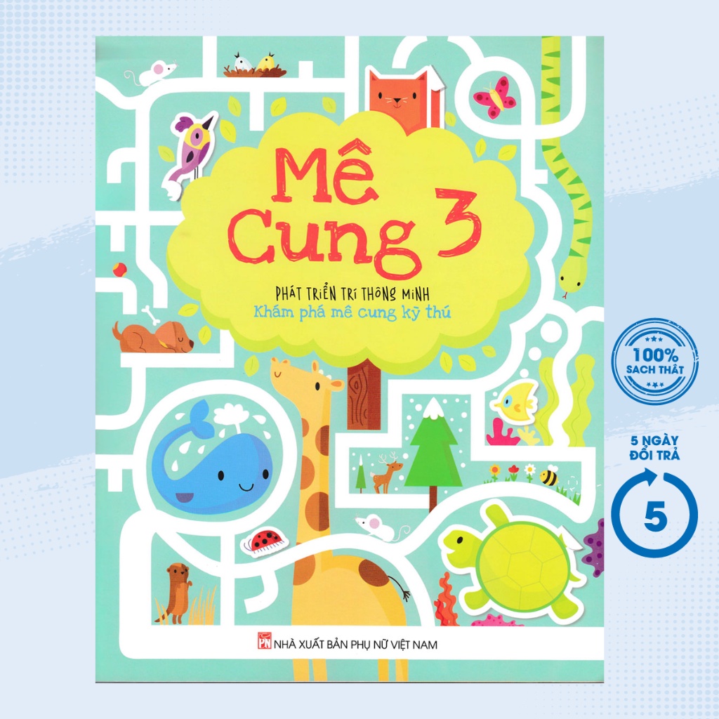 Sách Thiếu Nhi - Mê Cung 3: Phát Triển Trí Thông Minh: Sticker