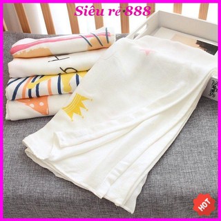 ⚡ Khăn lụa sợi tre cao cấp, chăn đắp mùa hè cho bé (loại tốt)