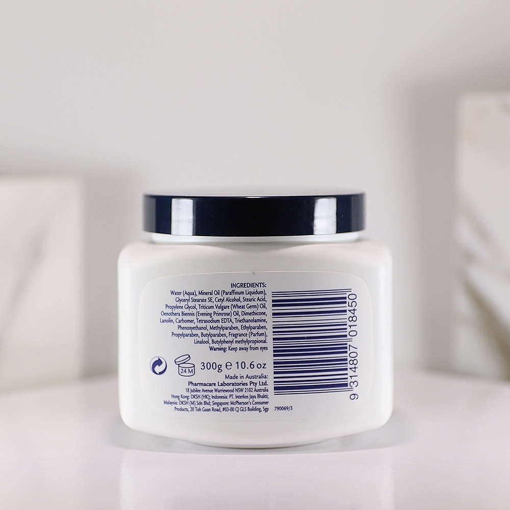 Kem dưỡng da úc chính hãng giúp da mềm mịn sáng bóng hết khô nứt nẻ Redwin Vitamin E Cream 300g Úc chính hãng KD31