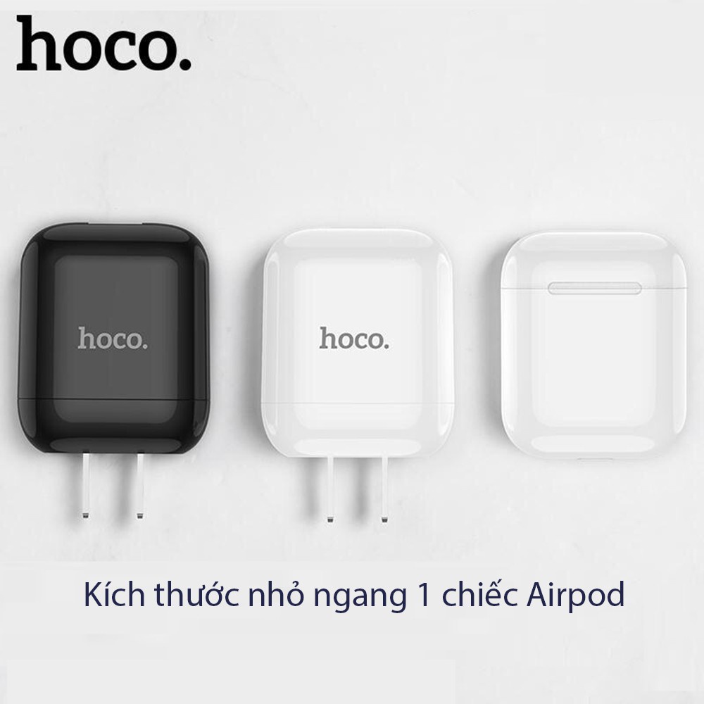 Củ sạc nhanh Hoco HK2 sạc nhanh 3.4A chân cắm dẹt hổ trợ cho nhiều thiết bị sạc qua cổng USB