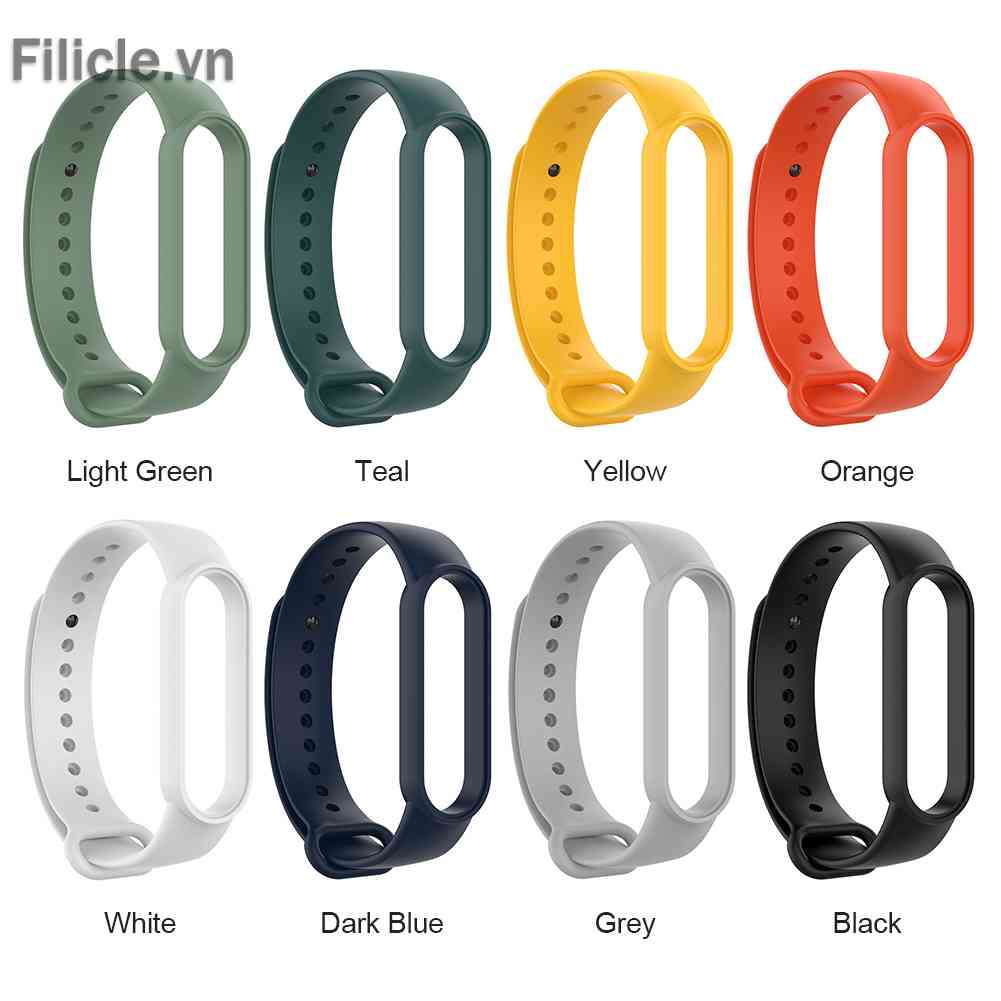 Dây Đeo Silicone Cho Đồng Hồ Thông Minh Mi Band 6 / 6 NFC / 5 / 5 NFC