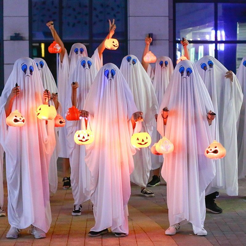 Áo Choàng Hóa Trang Ma Quỷ Kinh Dị Cho Bé Dịp Halloween