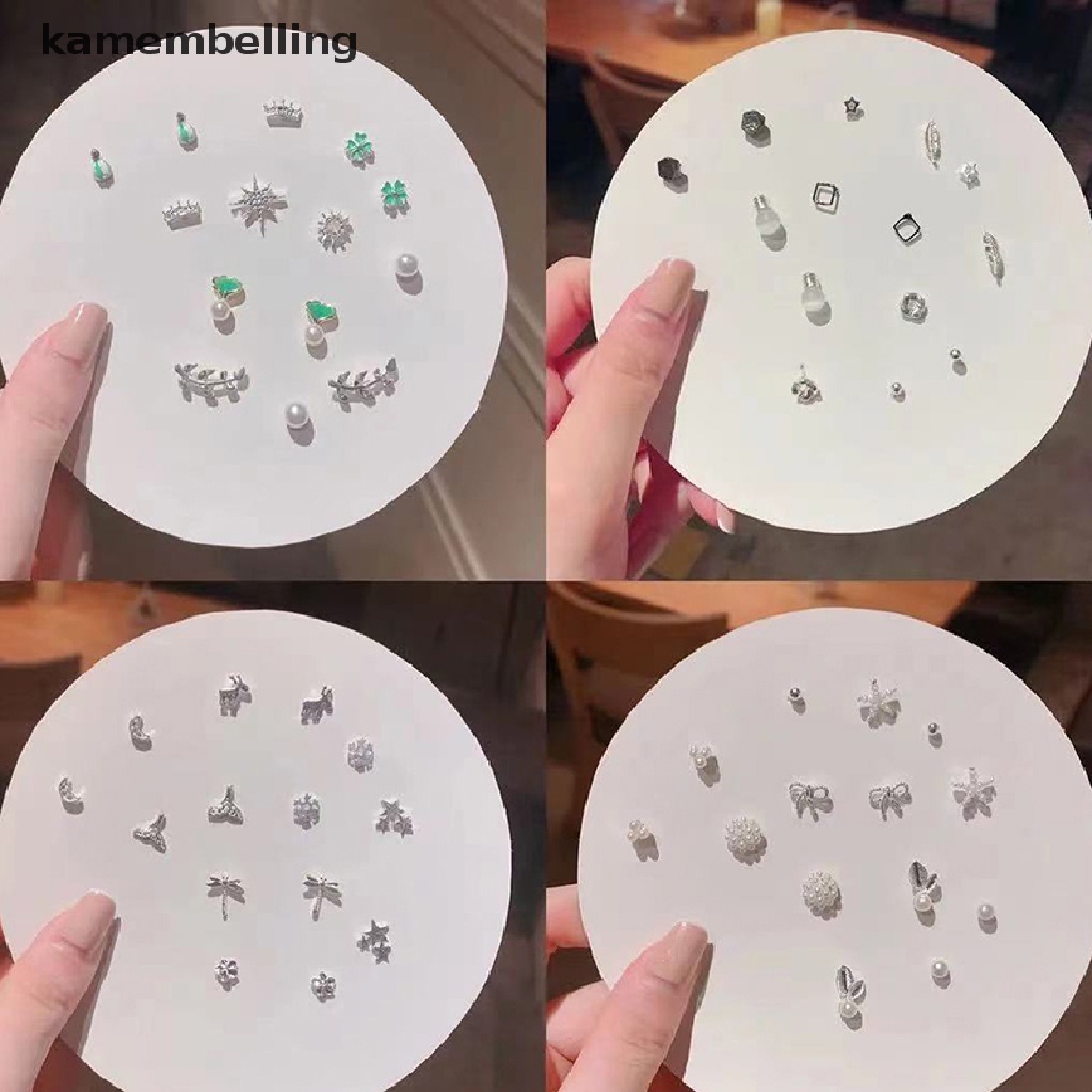 Set 7 Cặp Khuyên Tai Nữ Thời Trang