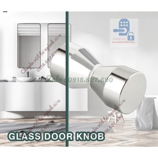 Tay núm gù cửa kính cường lực