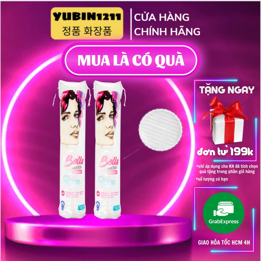 Bông tẩy trang Bella Duo