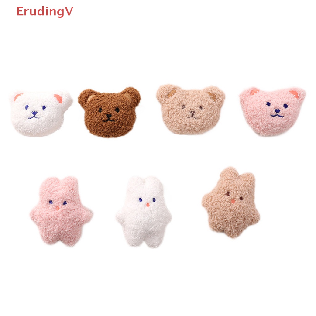[ErudingV] Ghim Cài Áo Đồng Phục Học Sinh / Mũ / Túi Xách Hình Gấu Bông Mềm Mại Dễ Thương Ngọt Ngào Cho Bé Gái [Mới]