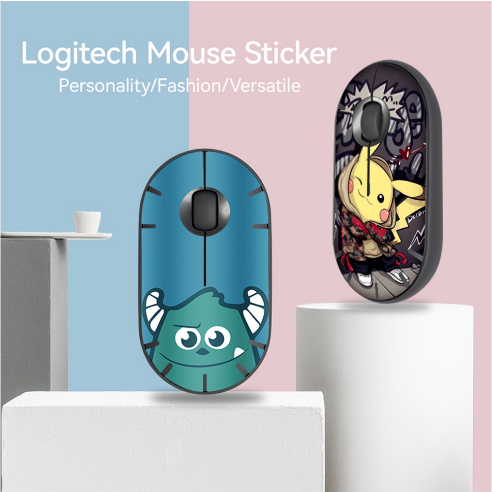 Băng dính chuột chống trượt Ucons cho Logitech M350 / M350s, Vỏ da chuột chống sốc siêu mỏng cho chu