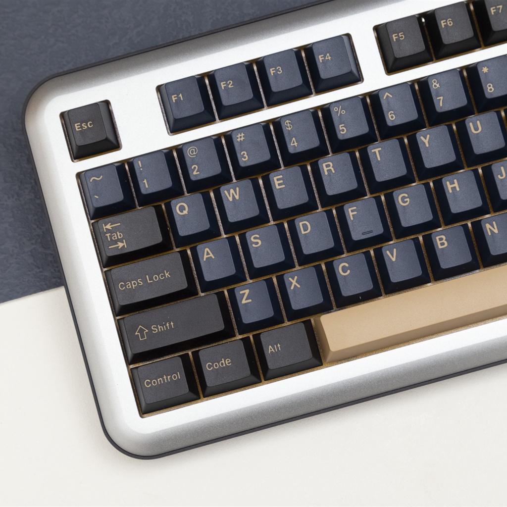 Blue Samurai Keycap Cherry Profile Doubleshot Keycaps  Bộ Phím Rời Màu Xanh Dương Samurai Cho 64 68 75 78 84 87 980 Compat