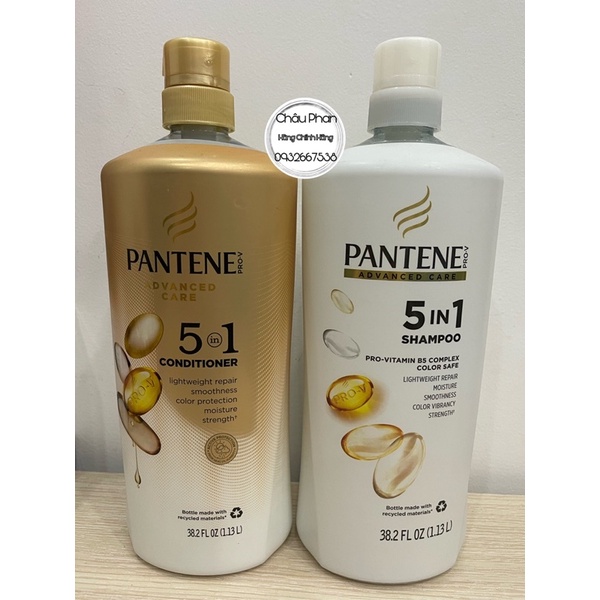 Dầu gội xã Painteen Pro V Advance Care 5 in 1 của Mỹ 1,13 L