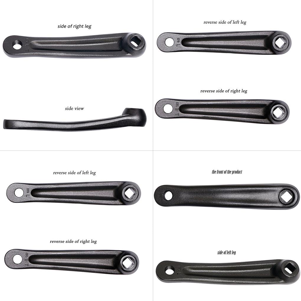 1 Cặp Tay Quay Trái / Phải Bằng Hợp Kim Nhôm Cho Xe Đạp Leo Núi